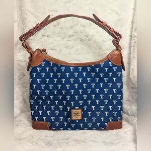 Dooney & Bourke Texas Rangers Baseball Purse and Matching Wallet